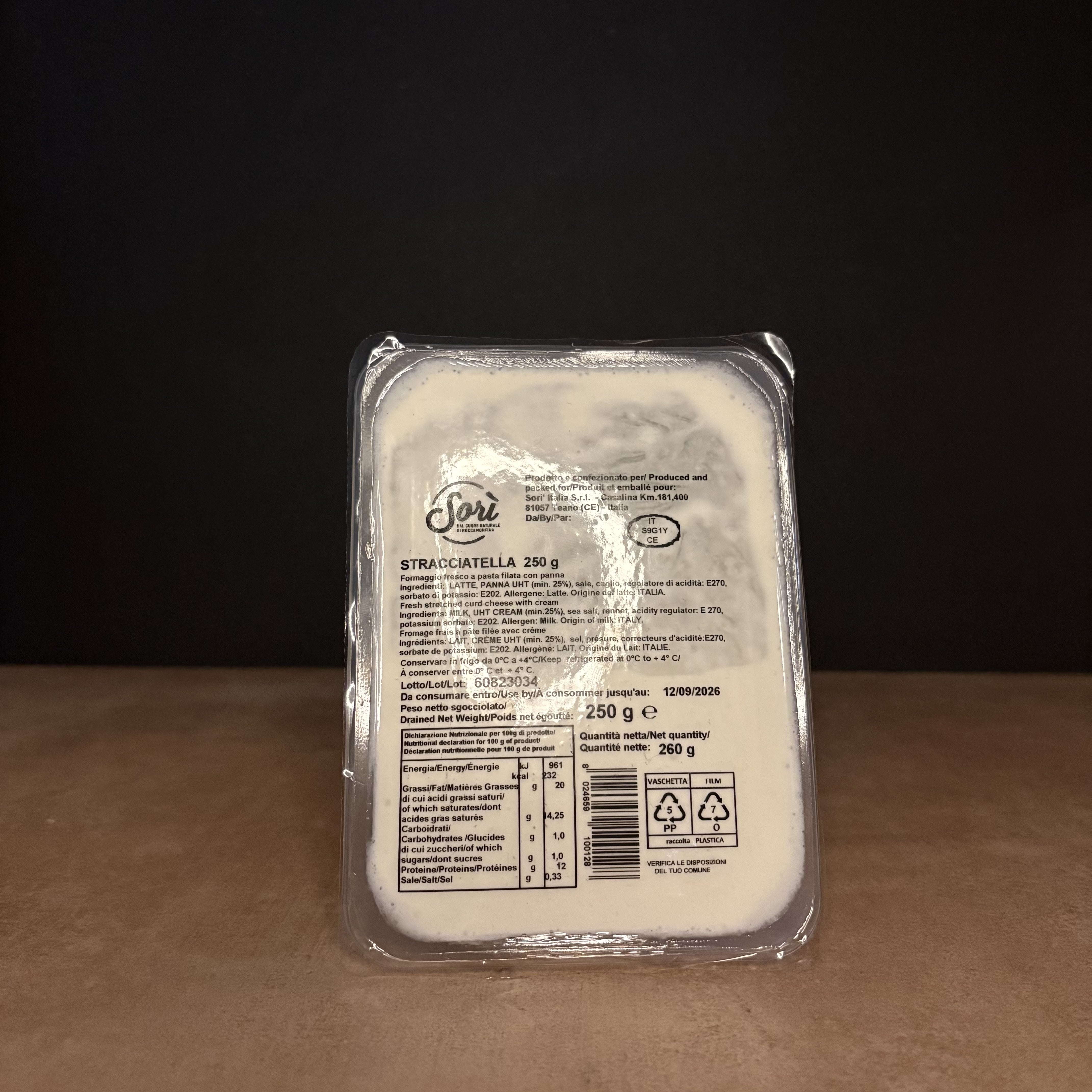 Stracciatella 250g Olives&Oils